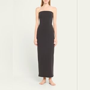 Skims Fits Everybody Tube Dress In Onyx